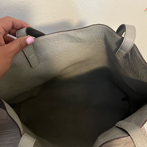 Grey large tote bag - Picture 4 of 4